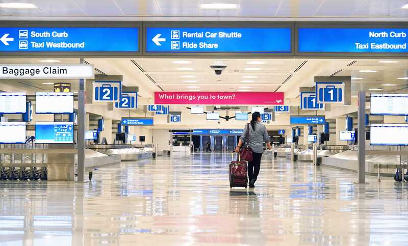 Germ free air in Airports